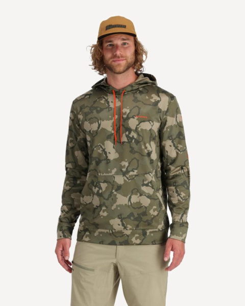 Толстовка Simms Challenger Hoody '21 (Мужской; M; Regiment Camo Olive Drab)